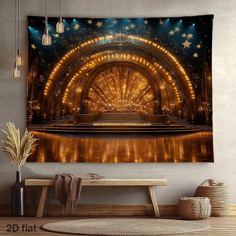 Home Cinema Wall Lights - Lüks Altın Tiyatro Sahne Kemer Işıkları