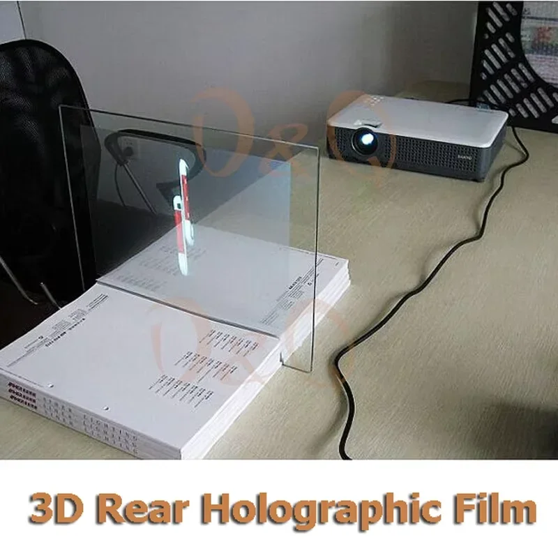 Home Cinema Ultimea - A4 Boyutunda 1 Adet Şeffaf 3D