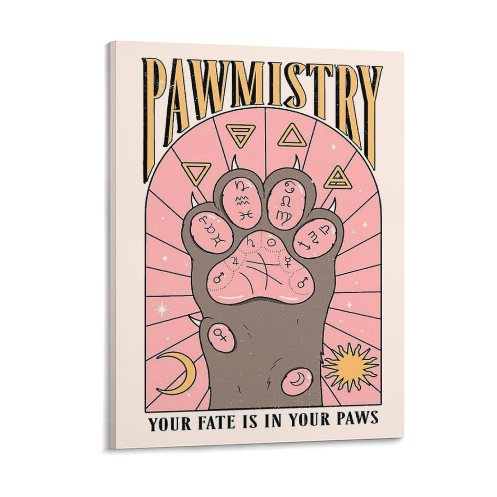 Home Cinema Usa - Pawmistry Tuval Boyama Posteri Sinema Karakter
