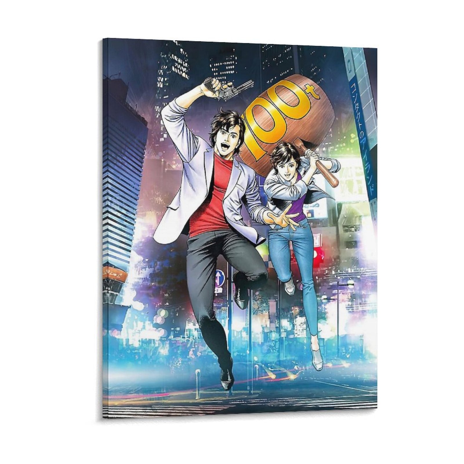 Home Cinema Wall - City Hunter Nicky Larson Tokyo'da Tuval