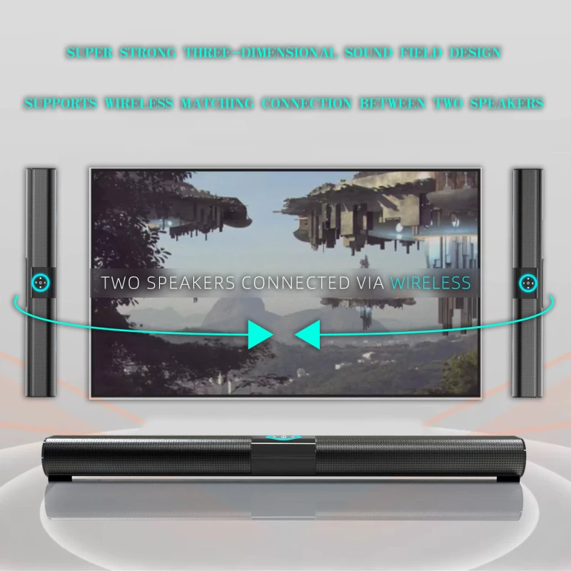 BS-20 Soundbar Kablosuz Kart B - Home Cinema Wall Lights incelemesi ve fiyatı