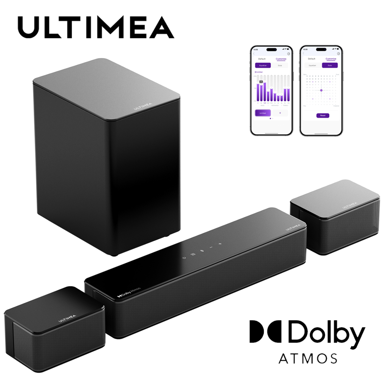 ULTIMEA 5.1 Dolby Atmos özelli - Home Cinema Onkyo 5.1 incelemesi ve fiyatı