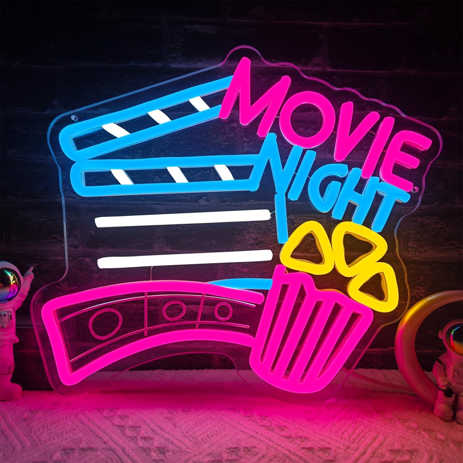 Film Gecesi Neon Tabelası USB  - Home Cinema Gifts incelemesi ve fiyatı