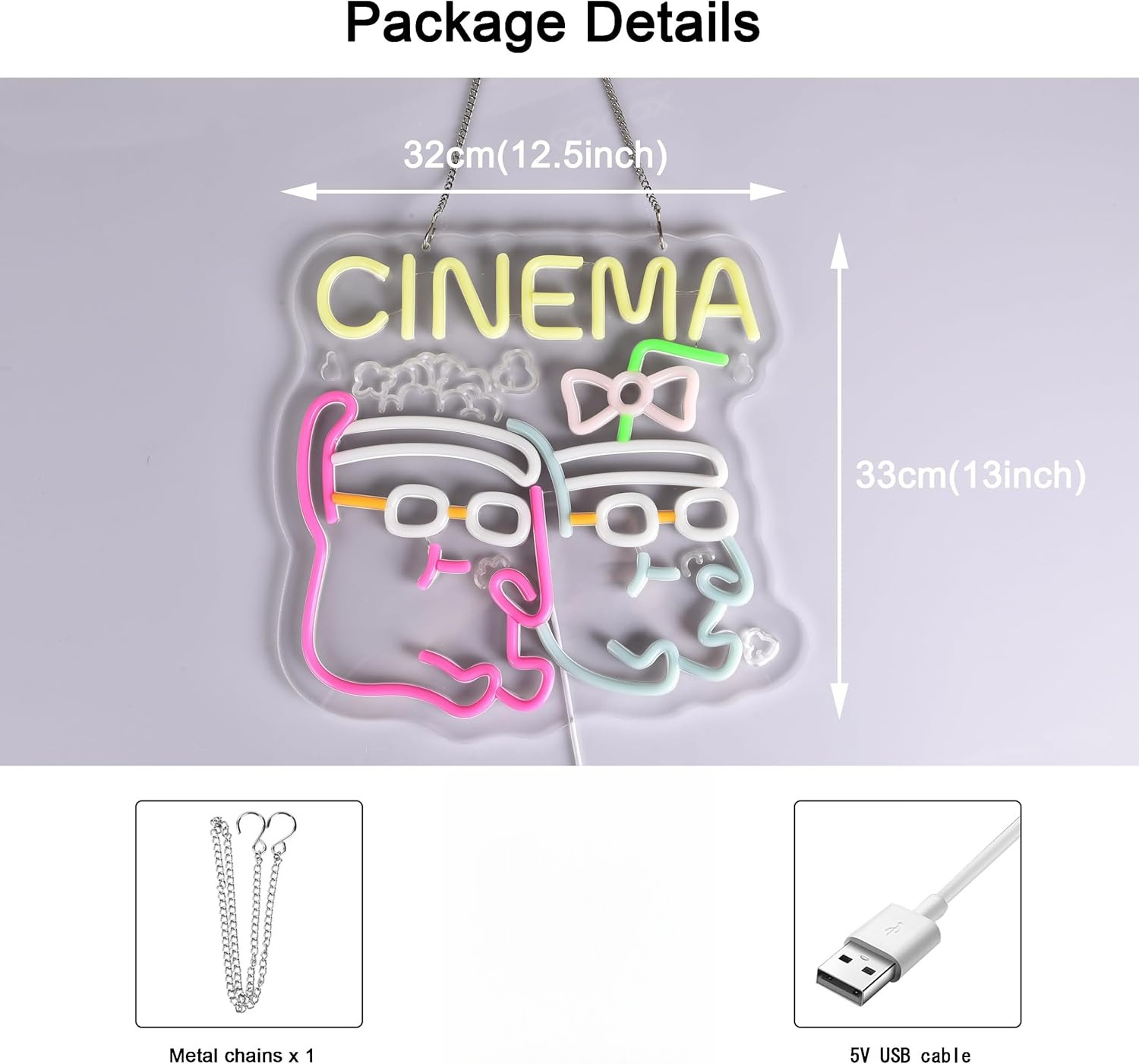 Sinema Neon Tabelası LED Duvar - Home Cinema Wall Lights incelemesi ve fiyatı