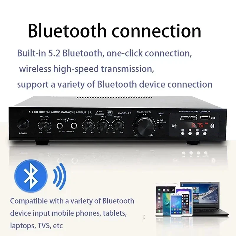 AV-369BT Bluetooth 5.1 Ses Hop - Home Cinema Onkyo 5.1 incelemesi ve fiyatı