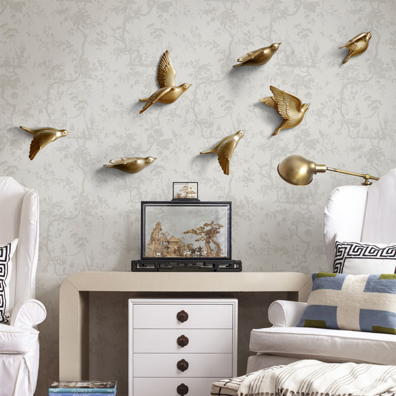 Reçine kuşlar yaratıcı duvar 3 - Home Cinema Wall incelemesi ve fiyatı