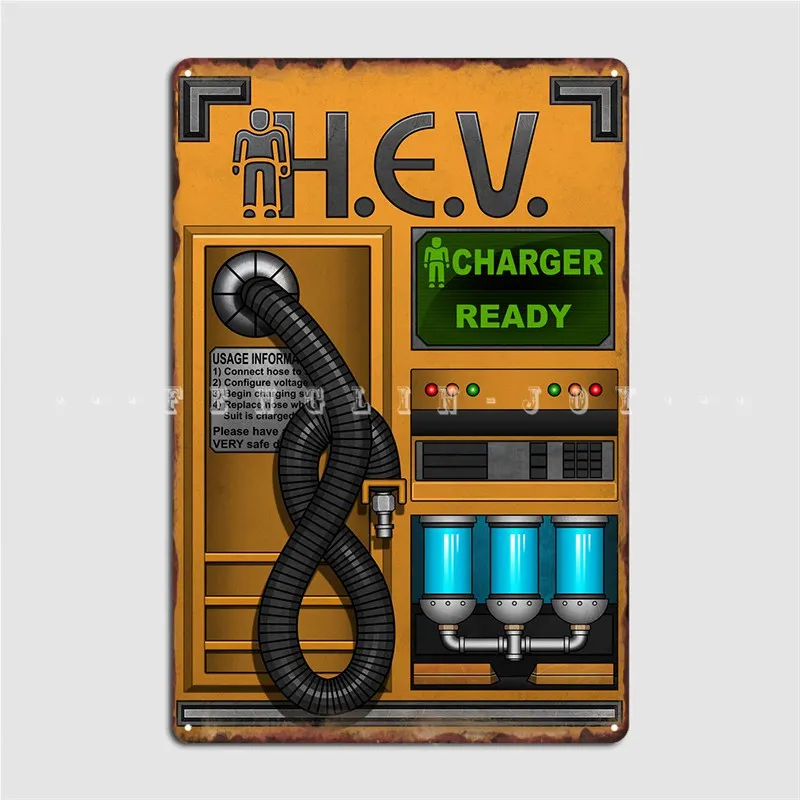 Half Life Hev Charger Metal Ta - Home Cinema Wall incelemesi ve fiyatı
