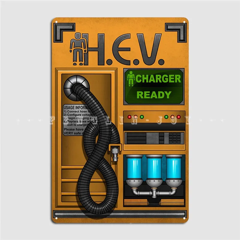 Half Life Hev Charger Metal Ta - Home Cinema Wall incelemesi ve fiyatı